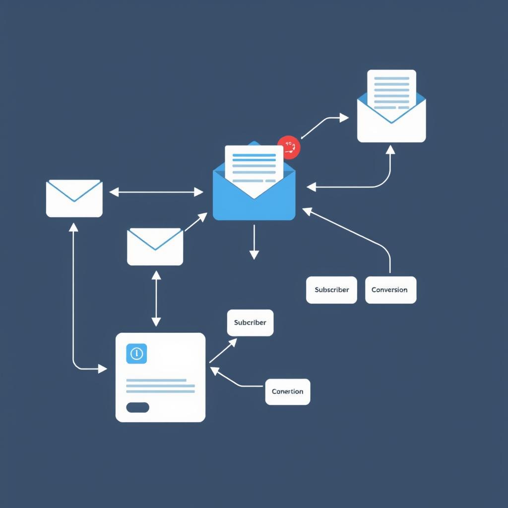 Brevo에서 이메일 자동화 시퀀스를 설정하는 단계별 워크플로우 화면