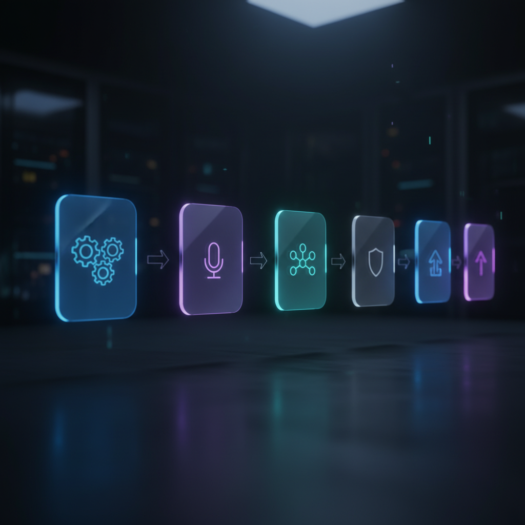 다양한 AI 회의록 도구 아이콘이 모여있는 이미지