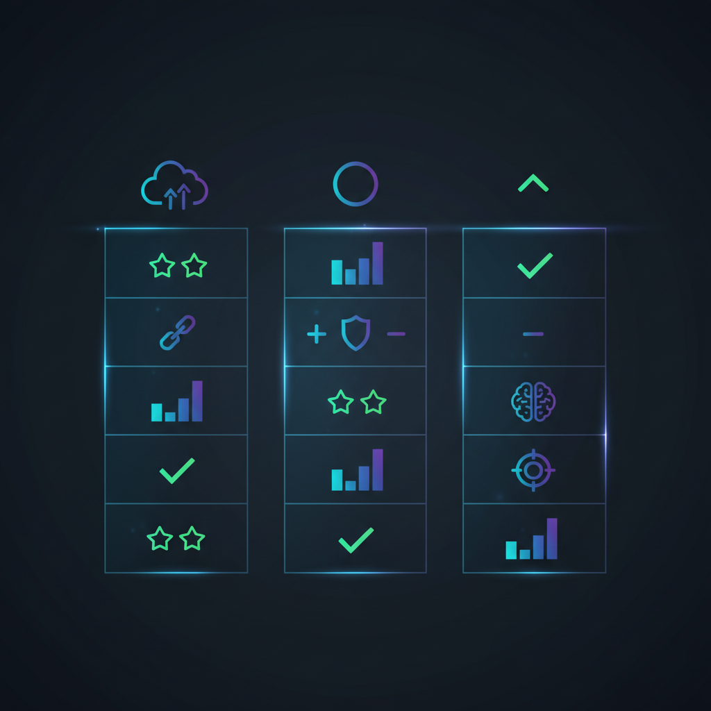 CLOVA Note, Google Meet, Vrew 로고와 간단한 비교가이드가 담긴 이미지