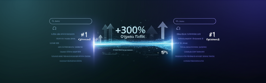 A diagram showing various technical SEO elements like site structure, core web vitals, and schema markup interconnected by AI processes