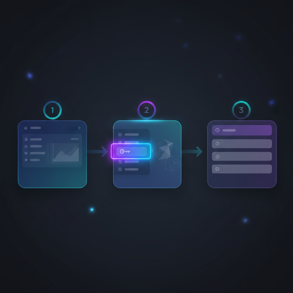 Google AI Studio API 키 생성 메뉴 접근 화면