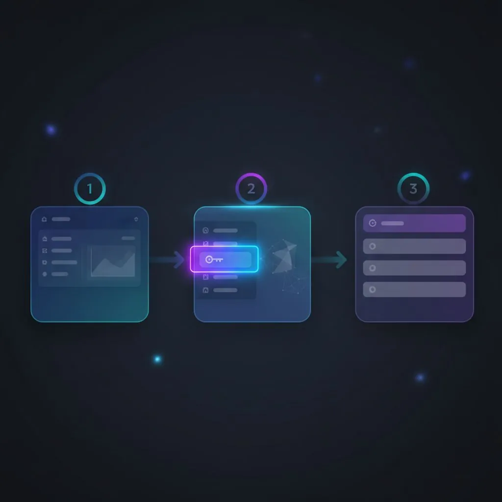 Google AI Studio API 키 생성 메뉴 접근 화면