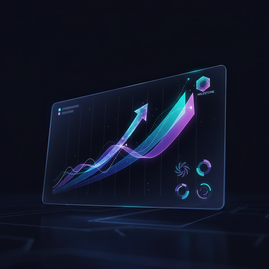 A final compelling call to action with a stylized rocket taking off, symbolizing launching a new AI business, with text overlay encouraging the reader to take the next step.