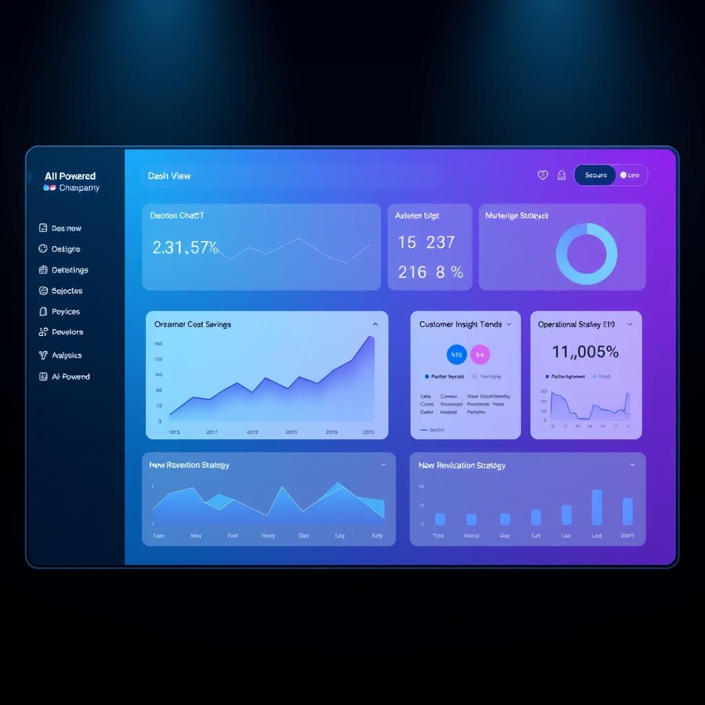 A seven-step infographic showing the process of secure enterprise ChatGPT data analysis, from data identification to optimization