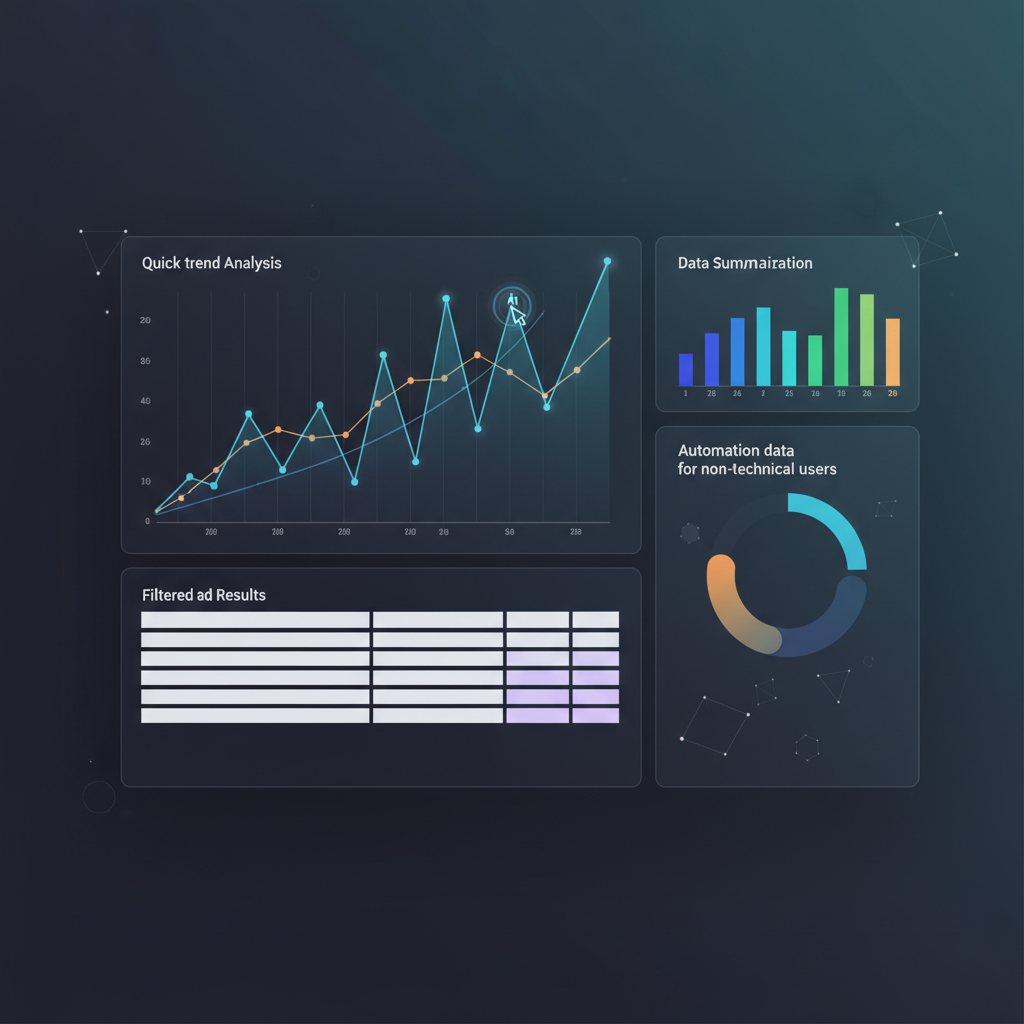ChatGPT로 데이터 분석하는 모습