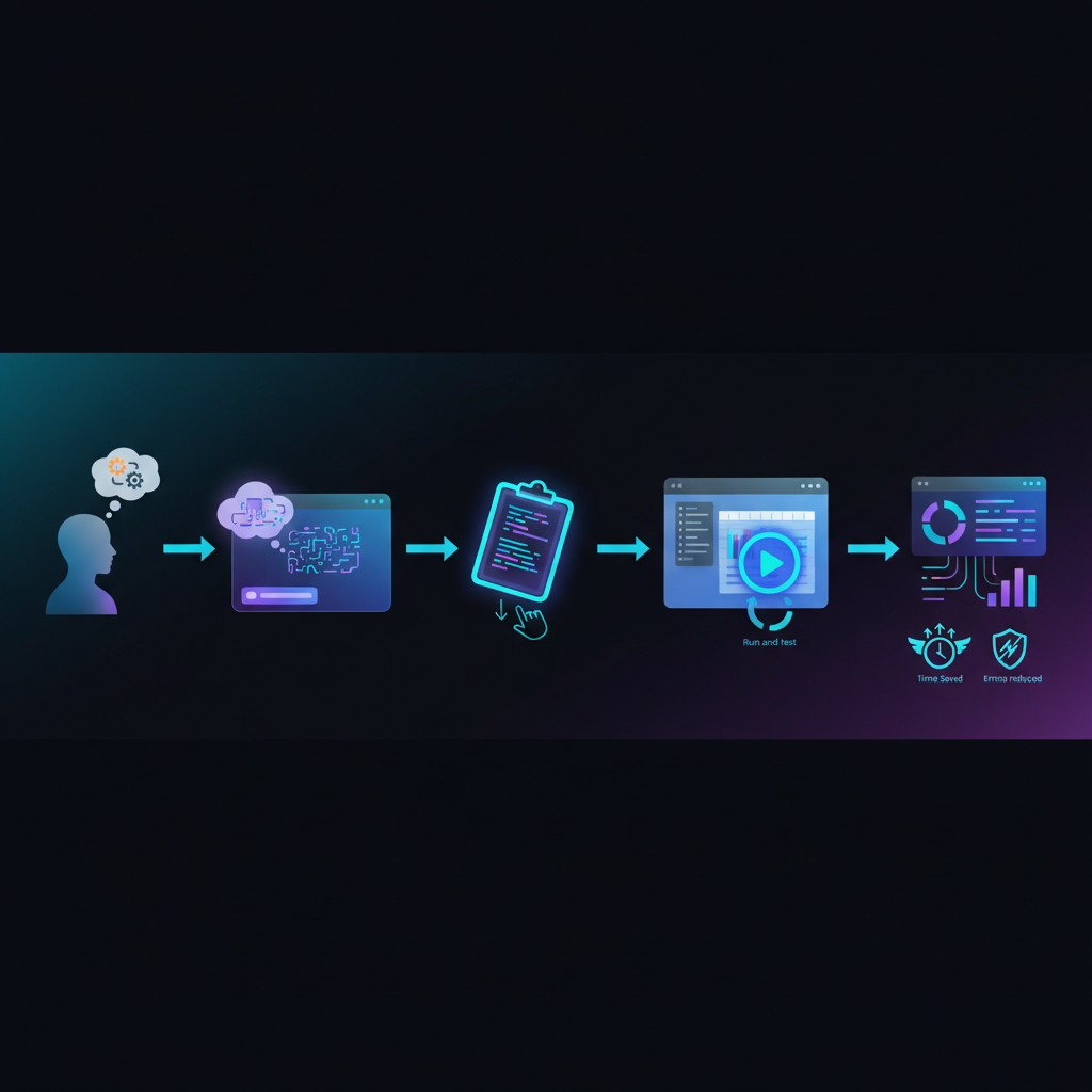 ChatGPT와 엑셀 VBA를 활용한 자동화 작업 흐름도