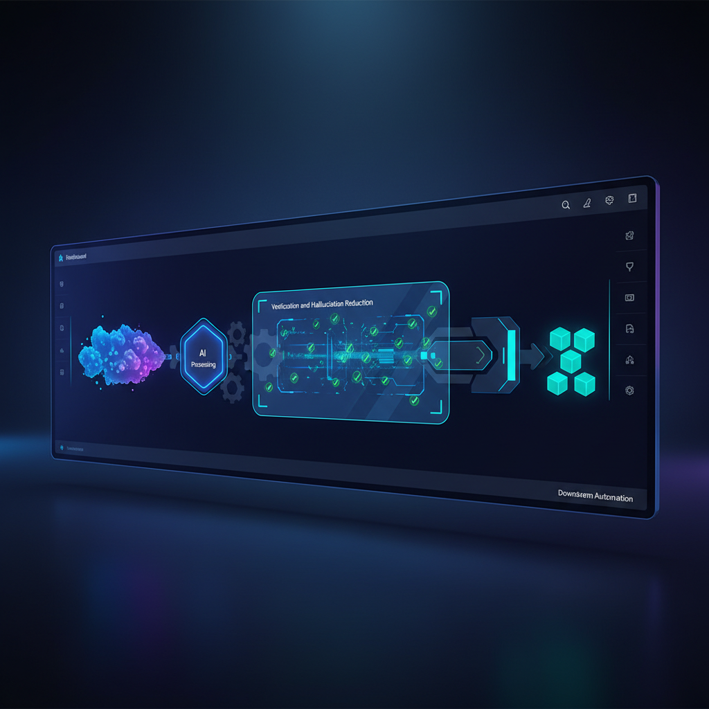 AI의 한계와 사용자의 역할에 대한 균형을 상징하는 이미지