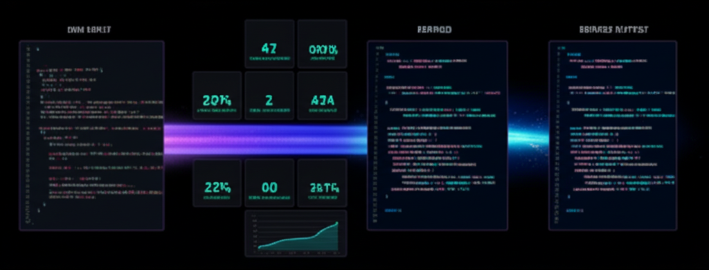 파이썬 스크립트가 여러 엑셀 파일에서 데이터를 읽어와 하나의 통합된 엑셀 파일로 저장하는 과정을 도식화