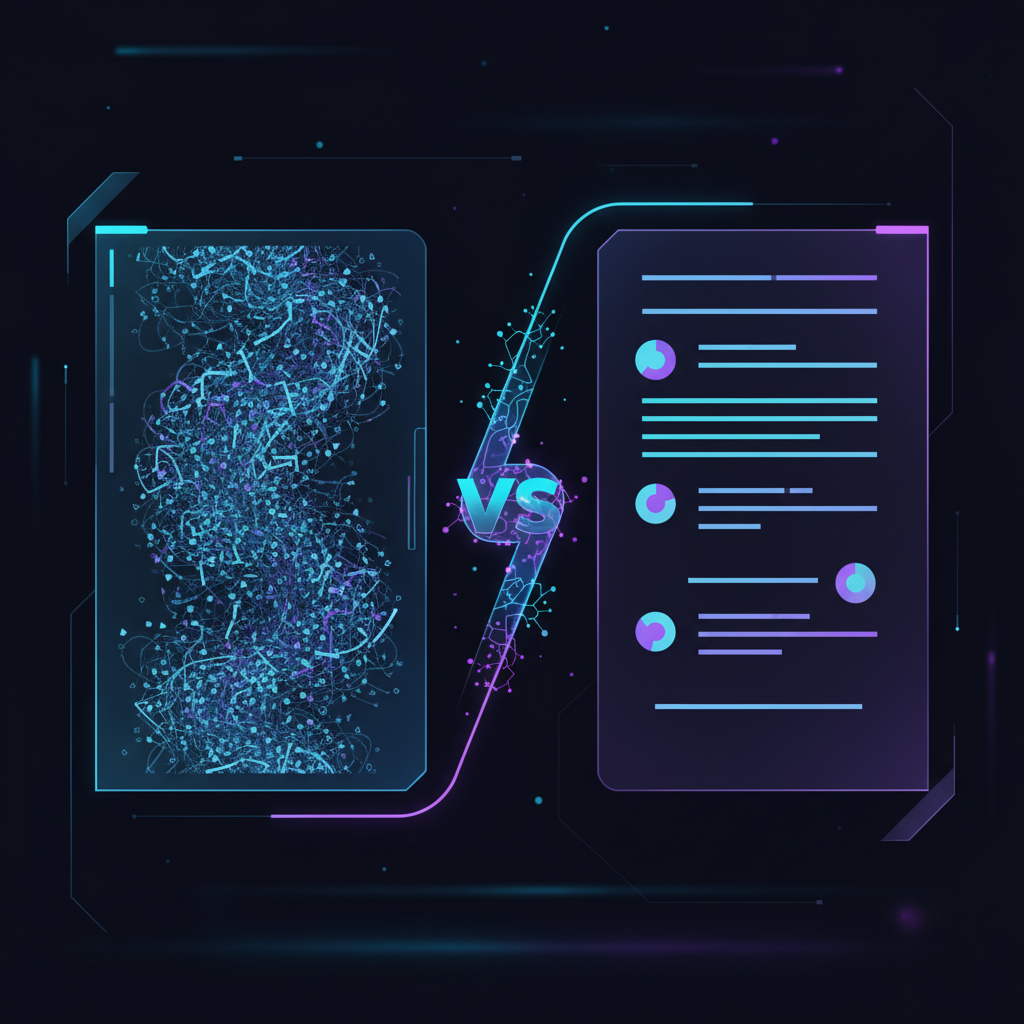 노션 페이지에서 긴 텍스트가 선택되어 있고, AI 요약 기능을 사용하는 팝업 메뉴가 보인다