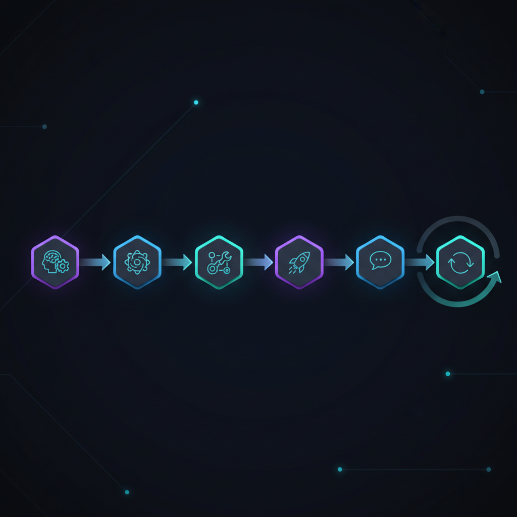 A graph showing two lines, one representing decreasing cloud costs over time and the other representing increasing developer productivity, indicating a positive correlation.