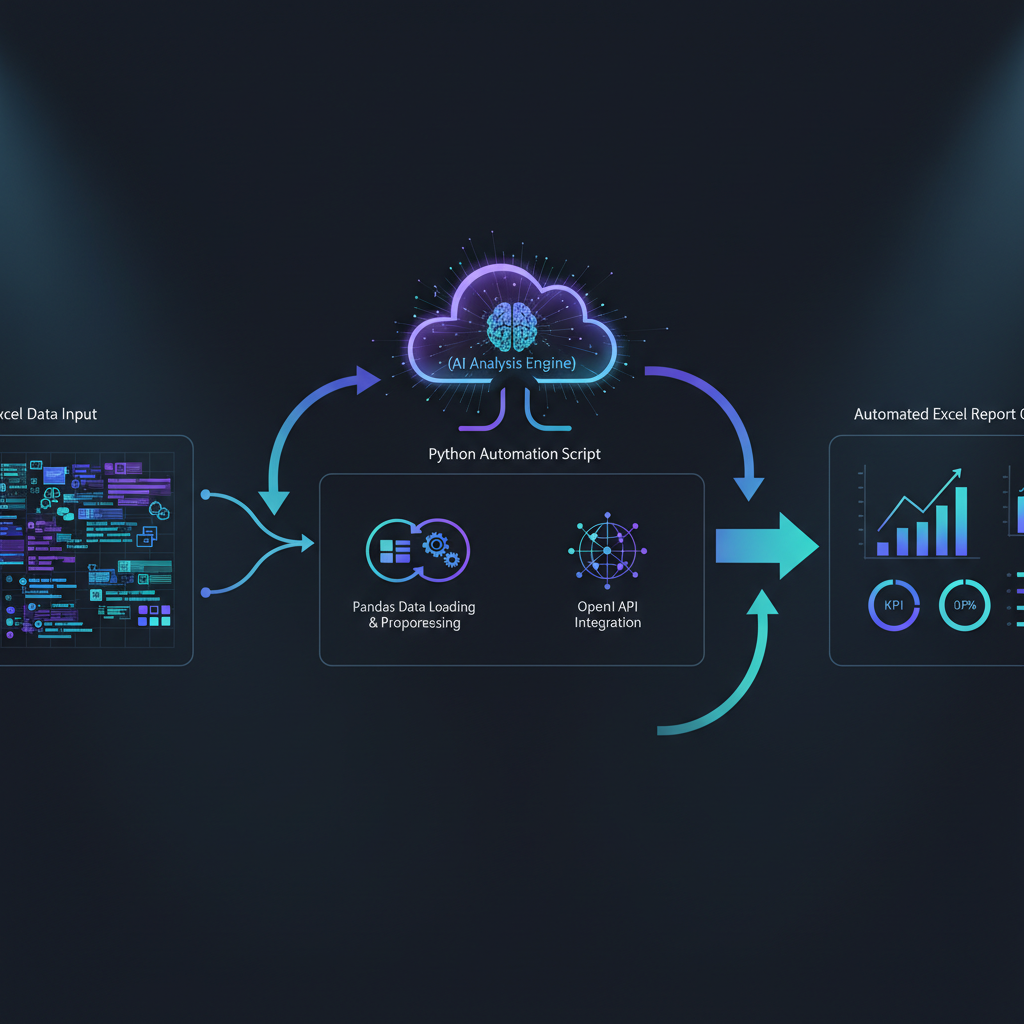 ํ์ด์ฌ๊ณผ ChatGPT API๋ฅผ ํ์ฉํ ์์
๋ฐ์ดํฐ ๋ถ์ ์๋ํ ๊ณผ์ ๋ค์ด์ด๊ทธ๋จ